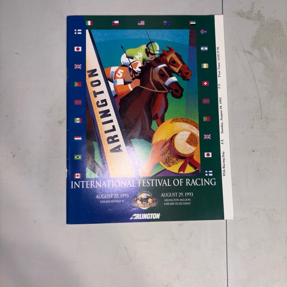 Vintage Race Program International Festival of Racing